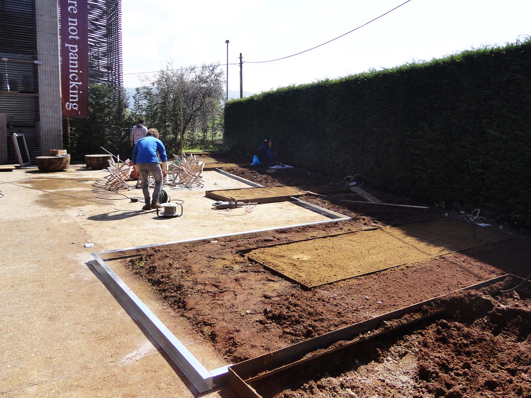 Preparazione cantiere