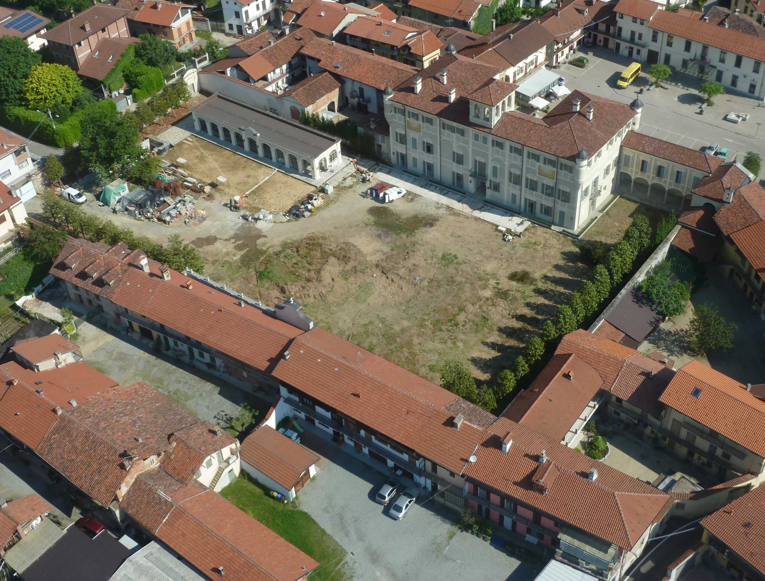 Castello di Grosso - visione del cantiere 2012