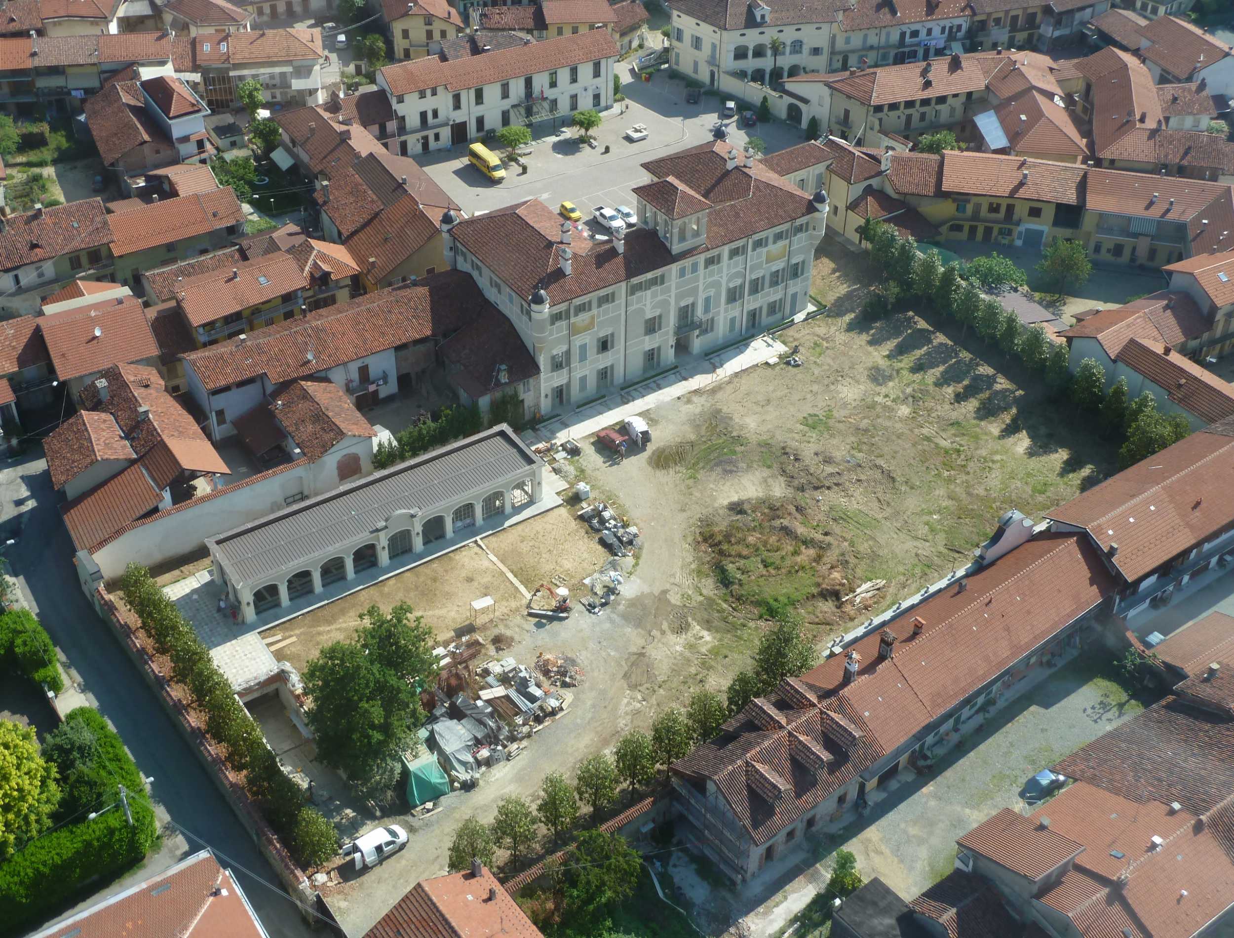 Castello di Grosso - visione del cantiere 2012